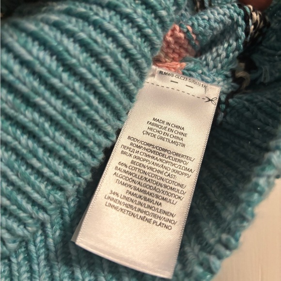 Polo Ralph Lauren Striped Scoop Neck Sweater XSP - Picture 9 of 9